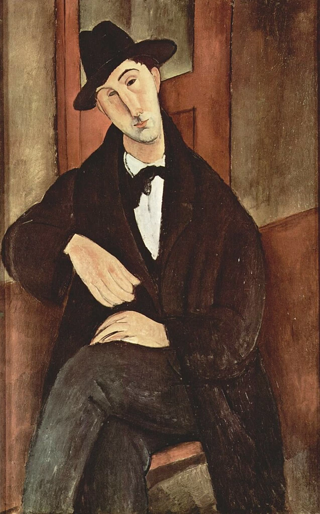Amedeo Modigliani - 182, Ritratto di Mario Varfogli